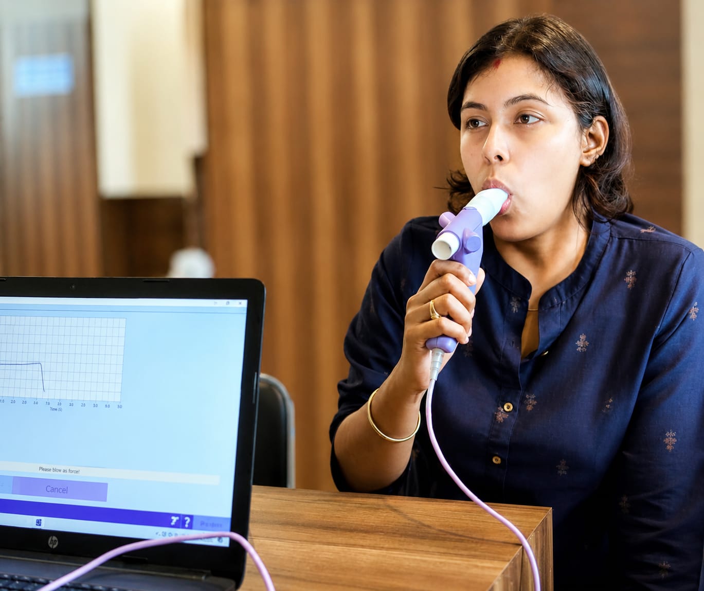 Pulmonary Function Test (Spirometry) in Guwahati